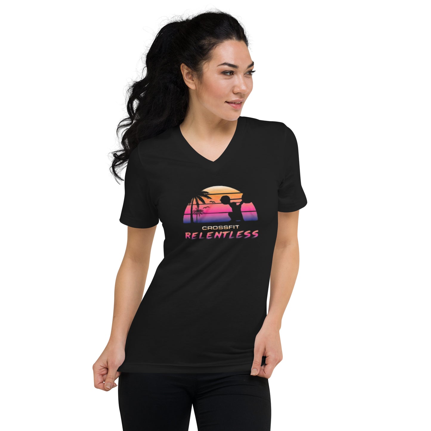 2018 Women's Sunset Lifter V-neck